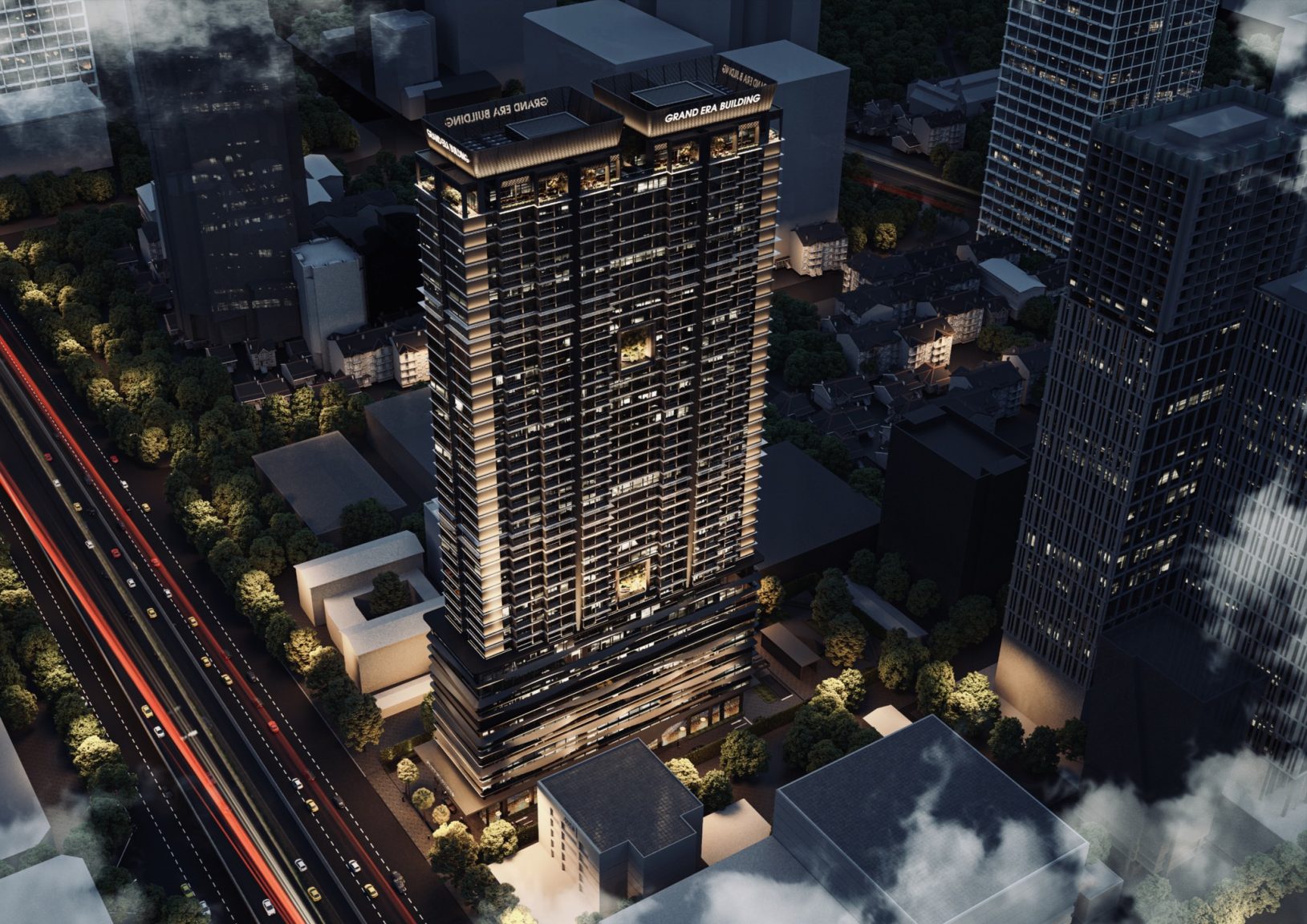 Grand Era Tower Số 9 Phạm Hùng phối cảnh