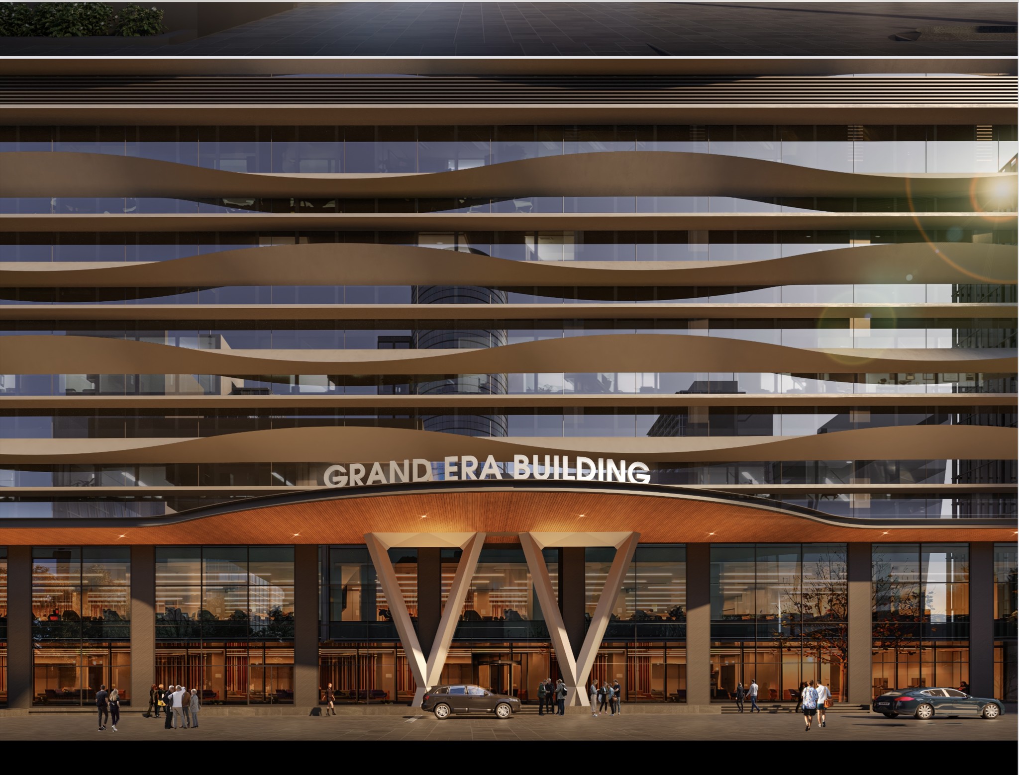 Grand era tower số 9 Phạm Hùng sảnh căn hộ