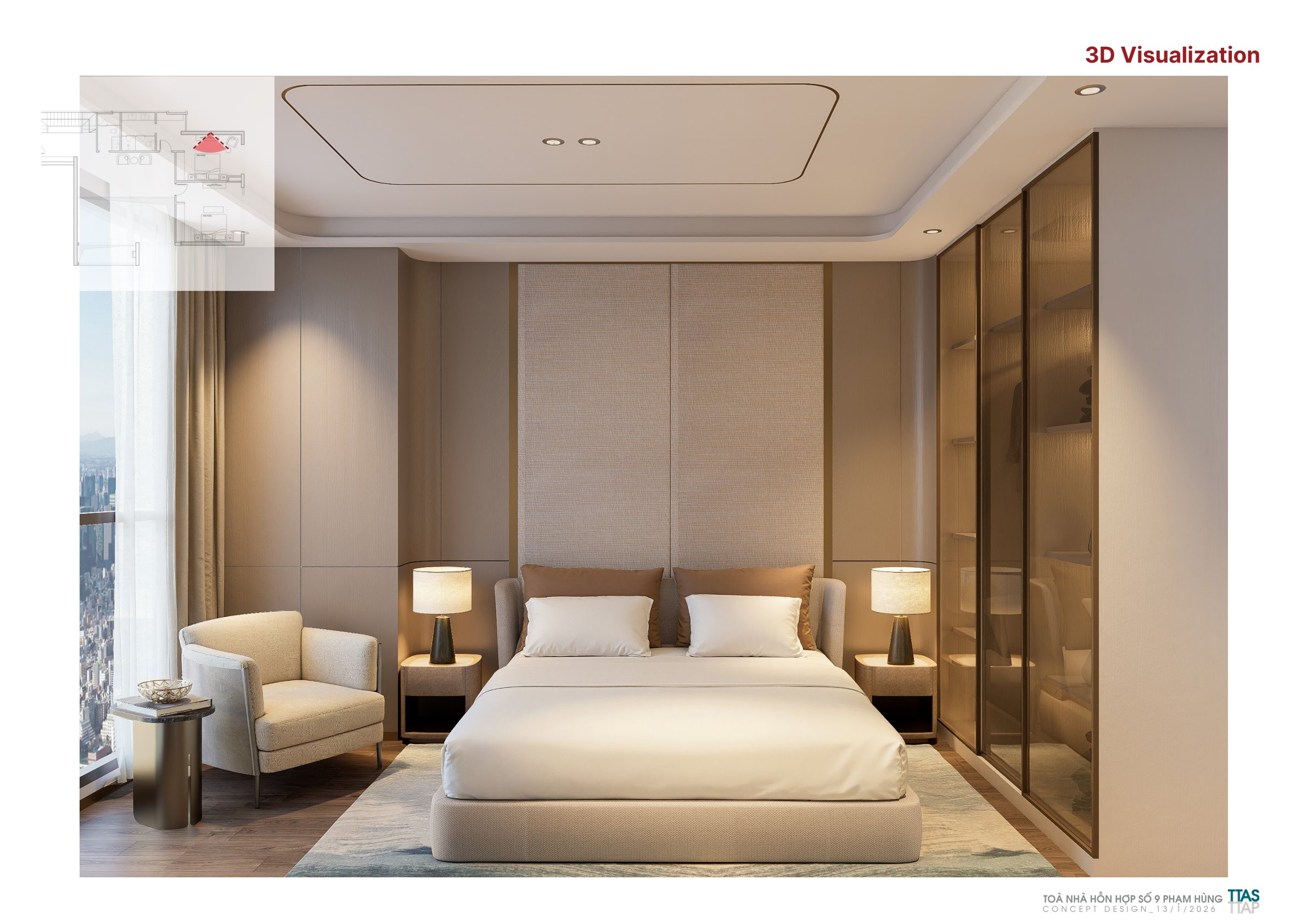 Thiết kế căn hộ Grand Era Phạm Hùng